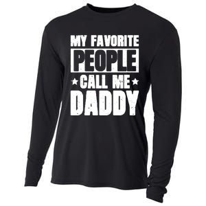 My Favorite People Call Me Daddy Cooling Performance Long Sleeve Crew