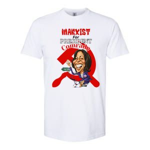 Marxist For President Comrade Kamala Harris Funny President Softstyle CVC T-Shirt