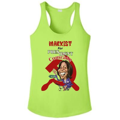 Marxist For President Comrade Kamala Harris Ladies PosiCharge Competitor Racerback Tank