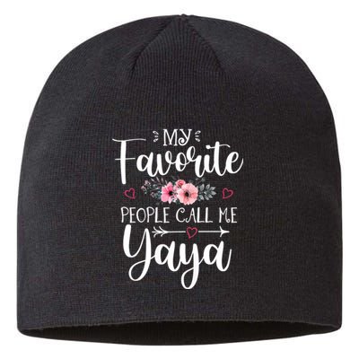 My Favorite People Call Me Yaya Sustainable Beanie