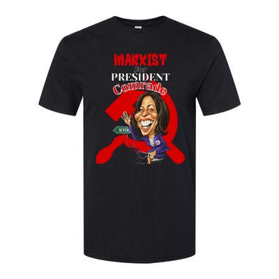 Marxist For President Comrade Kamala Harris Funny President Softstyle® CVC T-Shirt