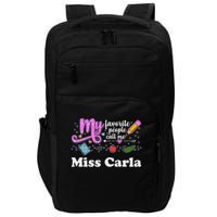 My Favorite People Call Me Custom Name Impact Tech Backpack