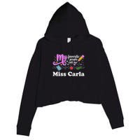 My Favorite People Call Me Custom Name Crop Fleece Hoodie