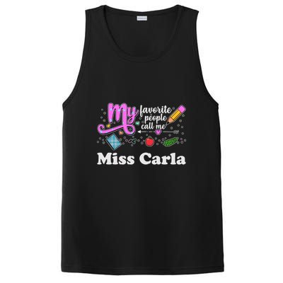 My Favorite People Call Me Custom Name PosiCharge Competitor Tank
