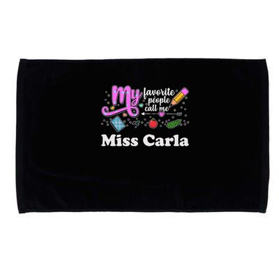 My Favorite People Call Me Custom Name Microfiber Hand Towel