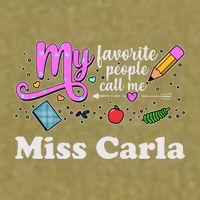 My Favorite People Call Me Custom Name Garment-Dyed Women's Muscle Tee