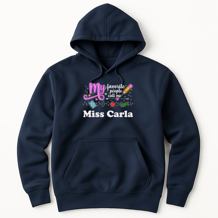 My Favorite People Call Me Custom Name Hoodie