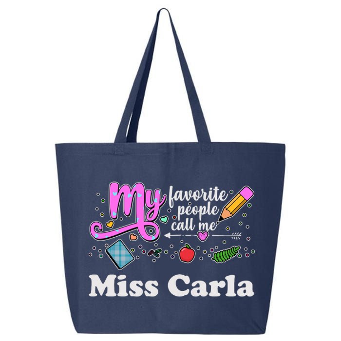 My Favorite People Call Me Custom Name 25L Jumbo Tote