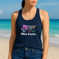 My Favorite People Call Me Custom Name Womens Tank Top