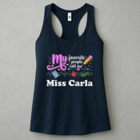 My Favorite People Call Me Custom Name Womens Tank Top