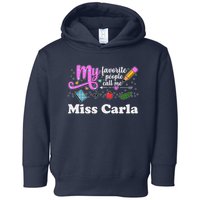 My Favorite People Call Me Custom Name Toddler Hoodie