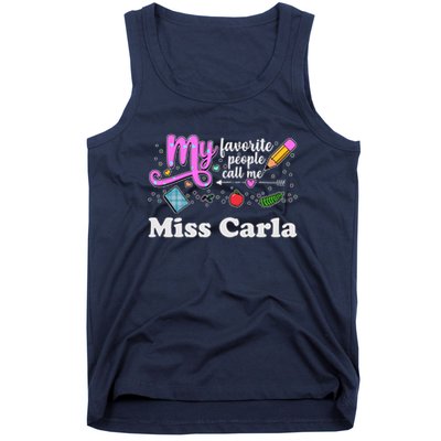 My Favorite People Call Me Custom Name Tank Top
