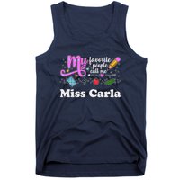 My Favorite People Call Me Custom Name Tank Top