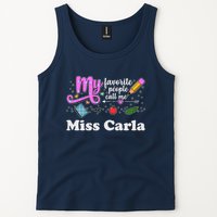 My Favorite People Call Me Custom Name Tank Top