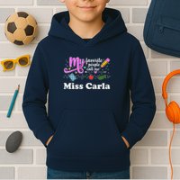My Favorite People Call Me Custom Name Kids Hoodie