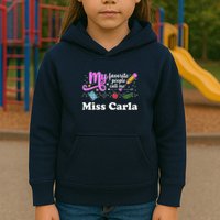 My Favorite People Call Me Custom Name Kids Hoodie