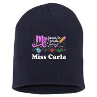 My Favorite People Call Me Custom Name Short Acrylic Beanie