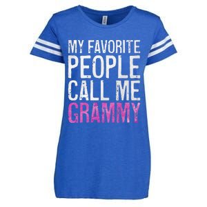 My Favorite People Call Me Grammy Mother's Day Enza Ladies Jersey Football T-Shirt