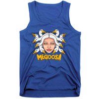 Megoosa Funny Pun Goose Medusa Snakes Gift Tank Top