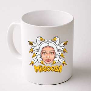 Megoosa Funny Pun Goose Medusa Snakes Gift Coffee Mug