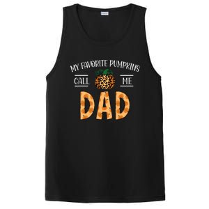 My Favorite Pumpkins Call Me Dad Fall Autumn Thanksgiving PosiCharge Competitor Tank