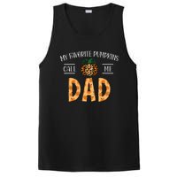 My Favorite Pumpkins Call Me Dad Fall Autumn Thanksgiving PosiCharge Competitor Tank