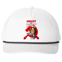 Marxist For President Comrade Kamala Harris Funny President Snapback Five-Panel Rope Hat