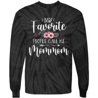 My Favorite People Call Me Mommom Tie-Dye Long Sleeve Shirt