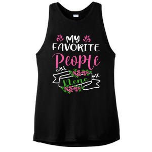 My Favorite People Call Me Nene Ladies PosiCharge Tri-Blend Wicking Tank