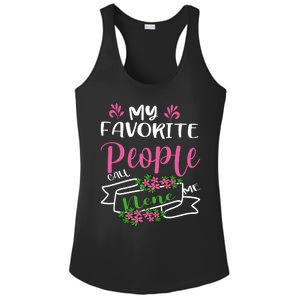 My Favorite People Call Me Nene Ladies PosiCharge Competitor Racerback Tank