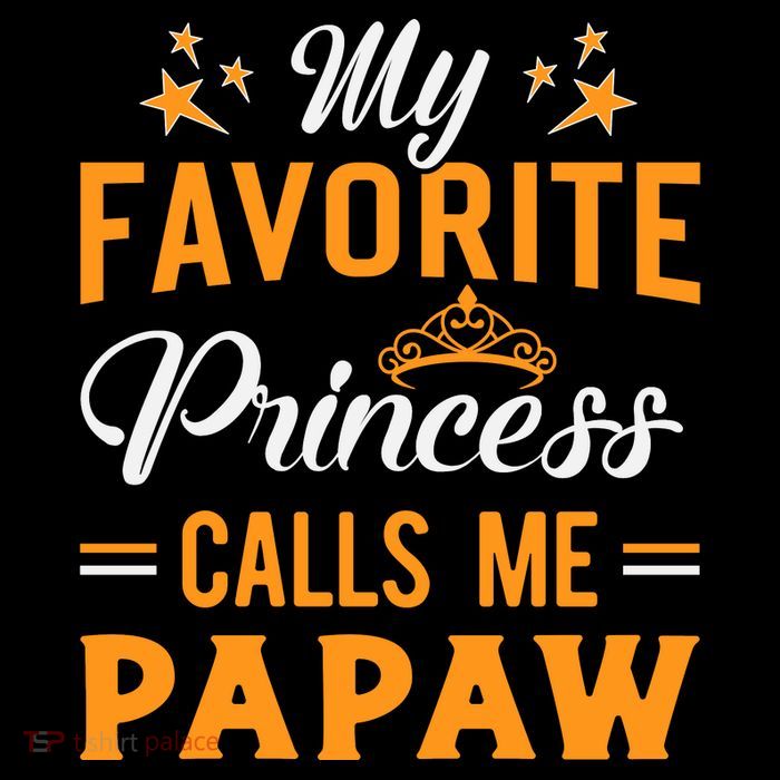 My Favorite Princess Calls Me Papaw 16 in Basic Backpack