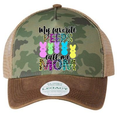 My Favorite Peeps Call Me Mom Easter Legacy Tie Dye Trucker Hat