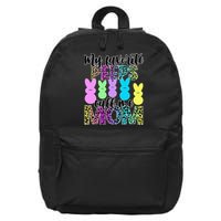 My Favorite Peeps Call Me Mom Easter 16 in Basic Backpack