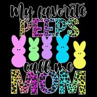 My Favorite Peeps Call Me Mom Easter 16 in Basic Backpack