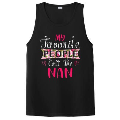 My Favorite People Call Me Nan For Mothers Women PosiCharge Competitor Tank