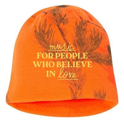 Music For People Who Believe In Love Kati - Camo Knit Beanie