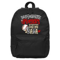 My Favorite Player Calls Me Nana Baseball 16 in Basic Backpack