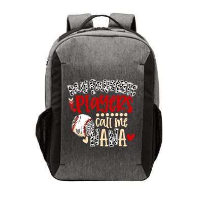 My Favorite Player Calls Me Nana Baseball Vector Backpack