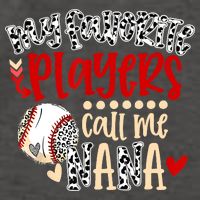 My Favorite Player Calls Me Nana Baseball Vector Backpack