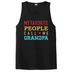 My Favorite People Call Me Grandpa Gift PosiCharge Competitor Tank