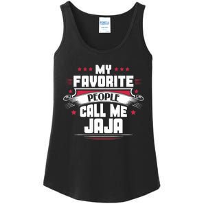 My Favorite People Call Me Jaja Ladies Essential Tank