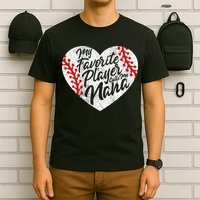My Favorite Player Calls Me Nana Baseball Heart Cute Grandma T-Shirt