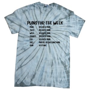 Mailman  Funny Postal Tie-Dye T-Shirt