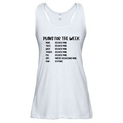 Mailman  Funny Postal Ladies Essential Flowy Tank