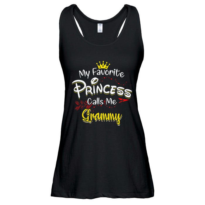 My Favorite Princess Calls Me Grammy Ladies Essential Flowy Tank