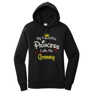 My Favorite Princess Calls Me Grammy Women's Pullover Hoodie