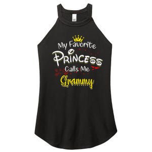 My Favorite Princess Calls Me Grammy Women's Perfect Tri Rocker Tank