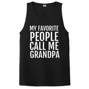 My Favorite People Call Me Grandpa PosiCharge Competitor Tank