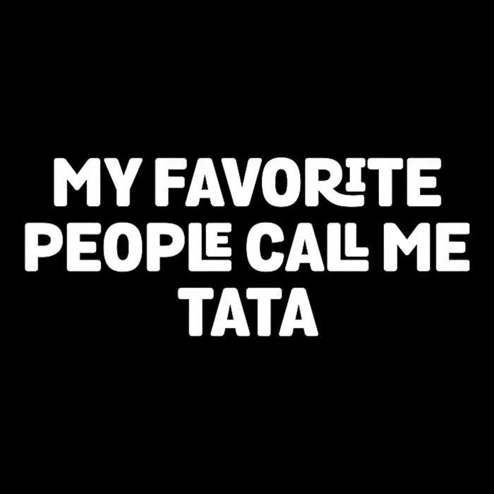 My Favorite People Call Me Tata Bucket Hat