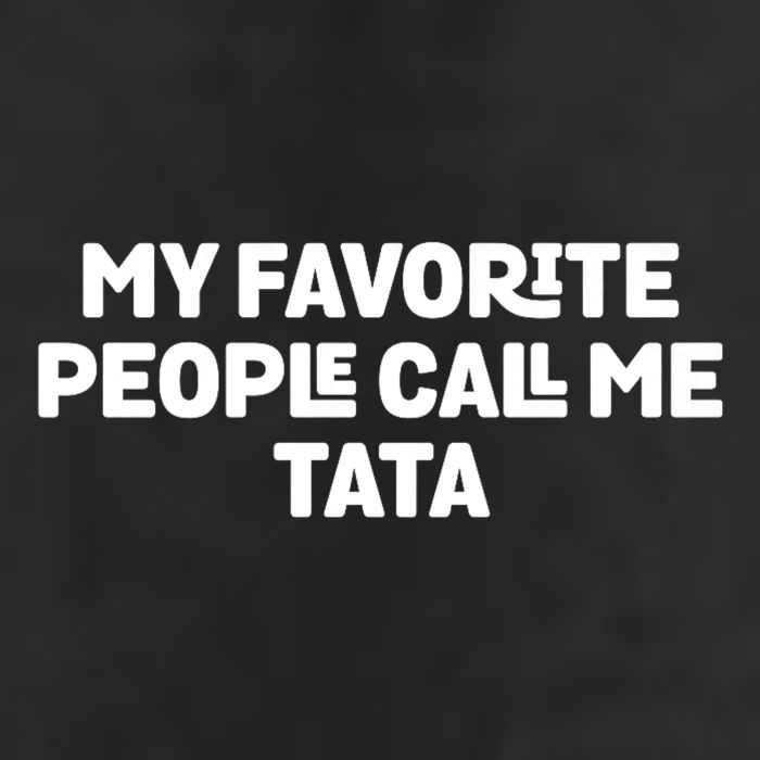 My Favorite People Call Me Tata Golf Towel